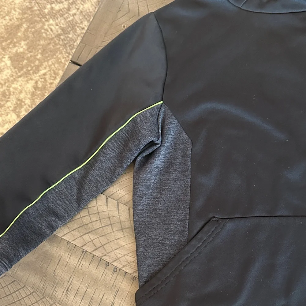 The Children's Place Black and Gray Lightweight Performance Hoodie